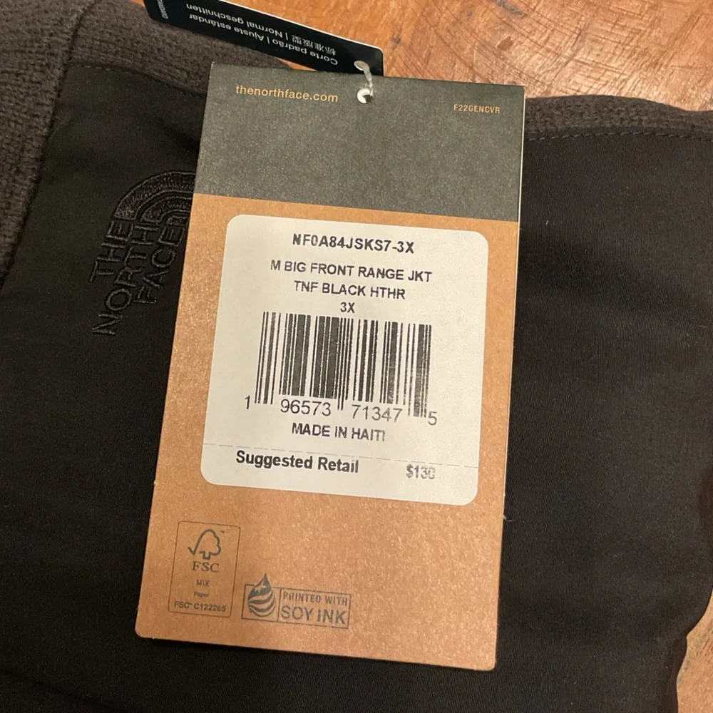 NWT North Face Front Range Jacket